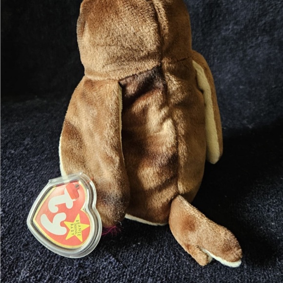 TY Original Beanie Baby of Wise the Owl - Picture 2 of 5